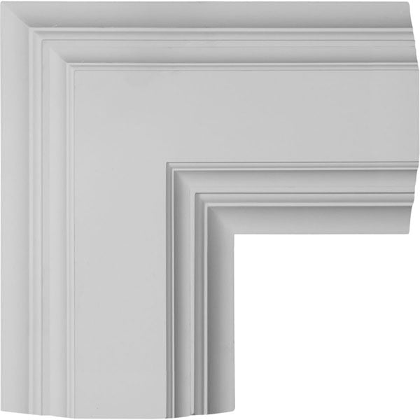 14"W x 4"P x 14"L Inner Corner for 8" Deluxe Coffered Ceiling System (Kit)