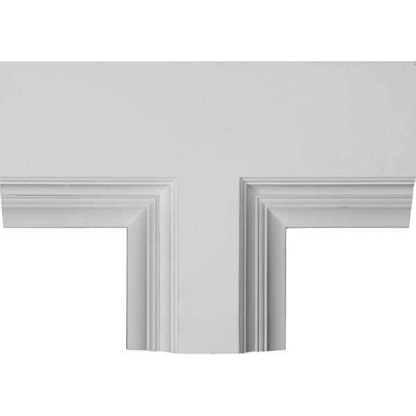 14"W x 4"P x 20"L Perimeter Tee for 8" Deluxe Coffered Ceiling System (Kit)