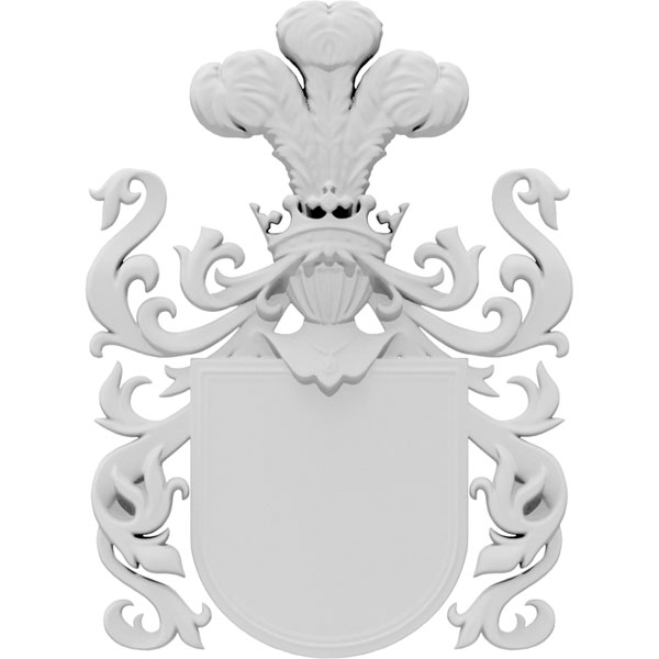 Coat of Arms Crown Onlay