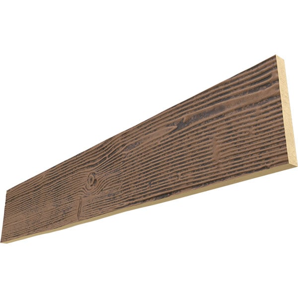 1-Sided Sandblasted Endurathane Faux Wood Beam Plank