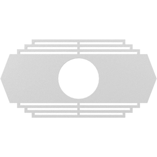 Chrysler Architectural Grade PVC Pierced Ceiling Medallion
