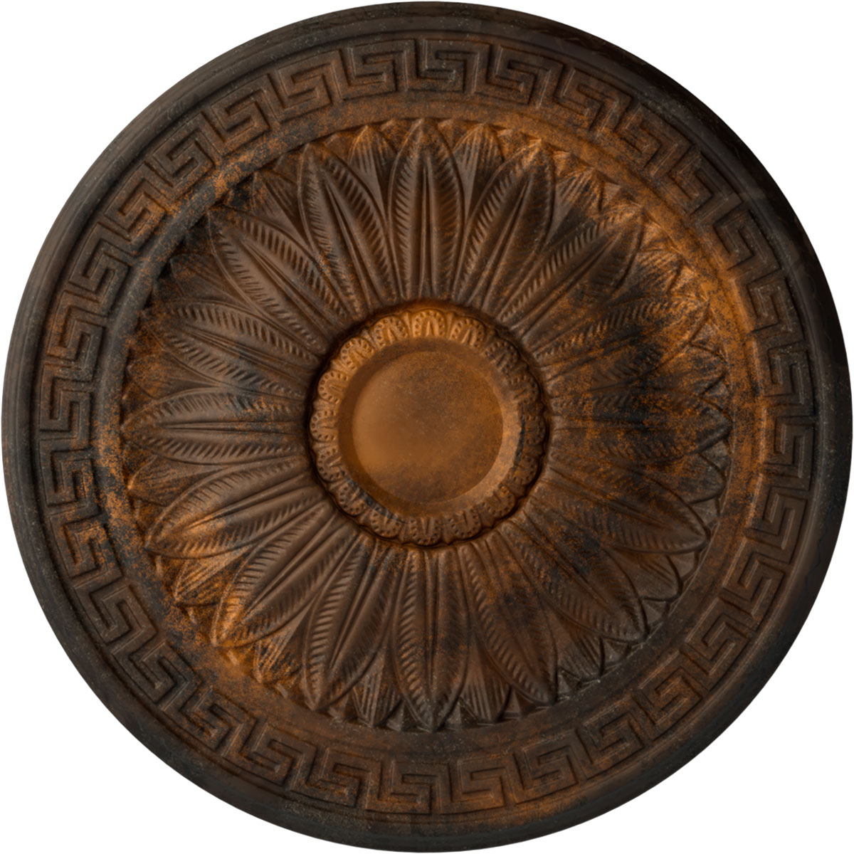Ekena Millwork 20" Ceiling Medallion | Primed Urethane, Fits Canopies Up To 3-7/8", Classic Design