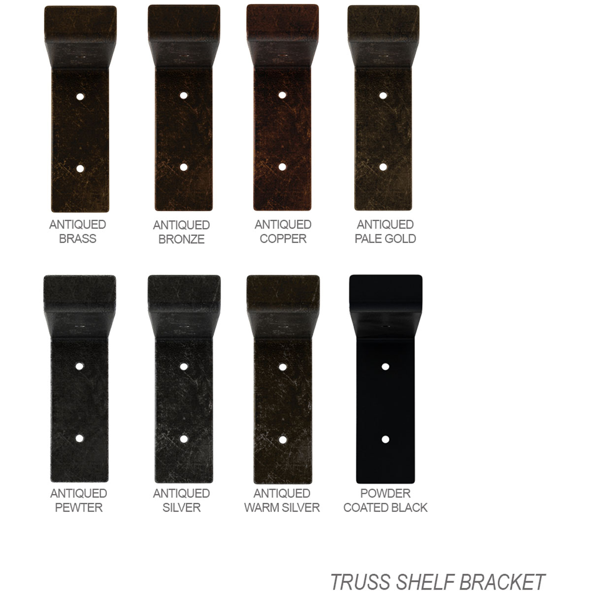 Ekena Millwork Reece Shelf Bracket (Rubberwood