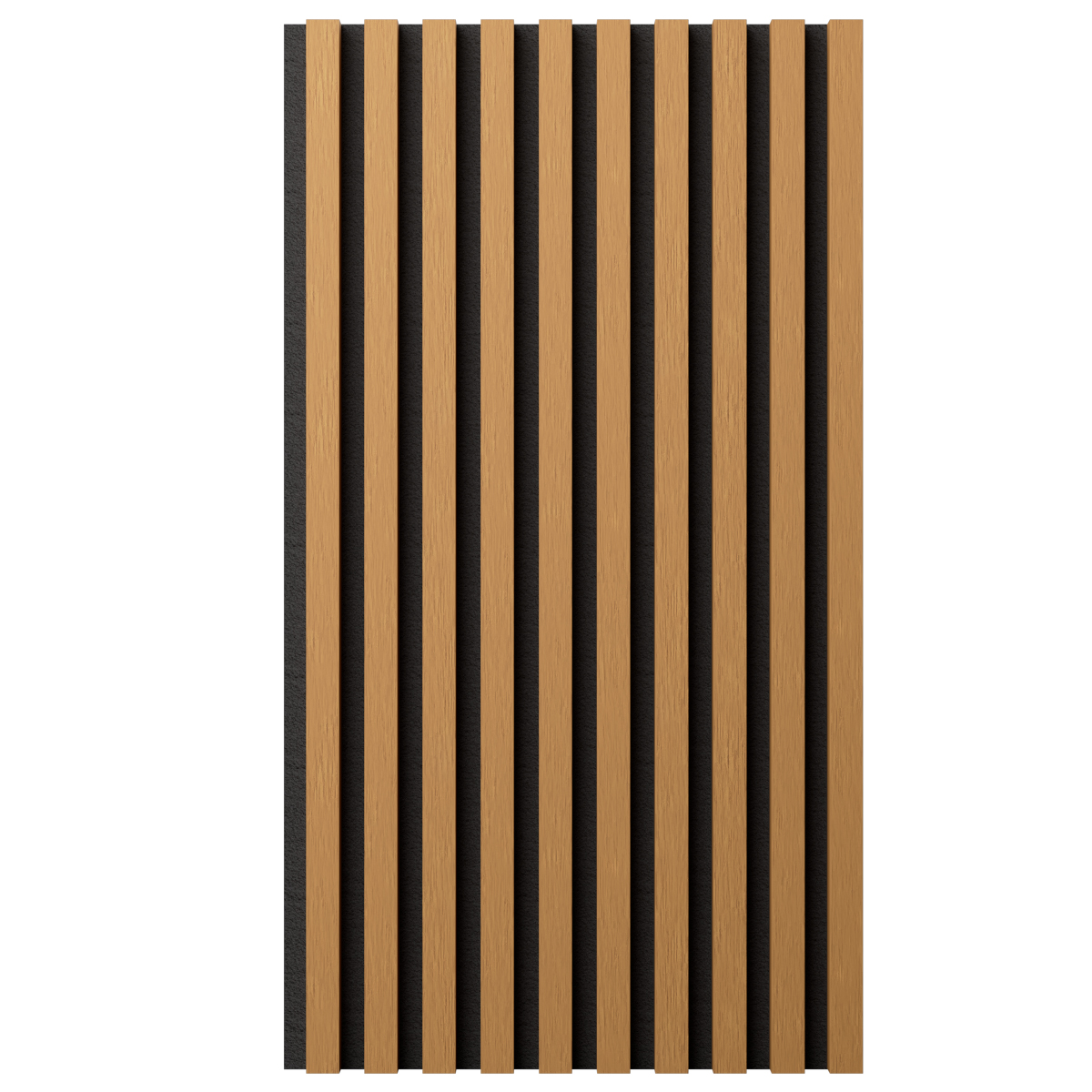 EVALA 『ACOUSTIC BEND』 AcoustixPro Noise Cancelling Traditional Slat Wall Panel - Ekena