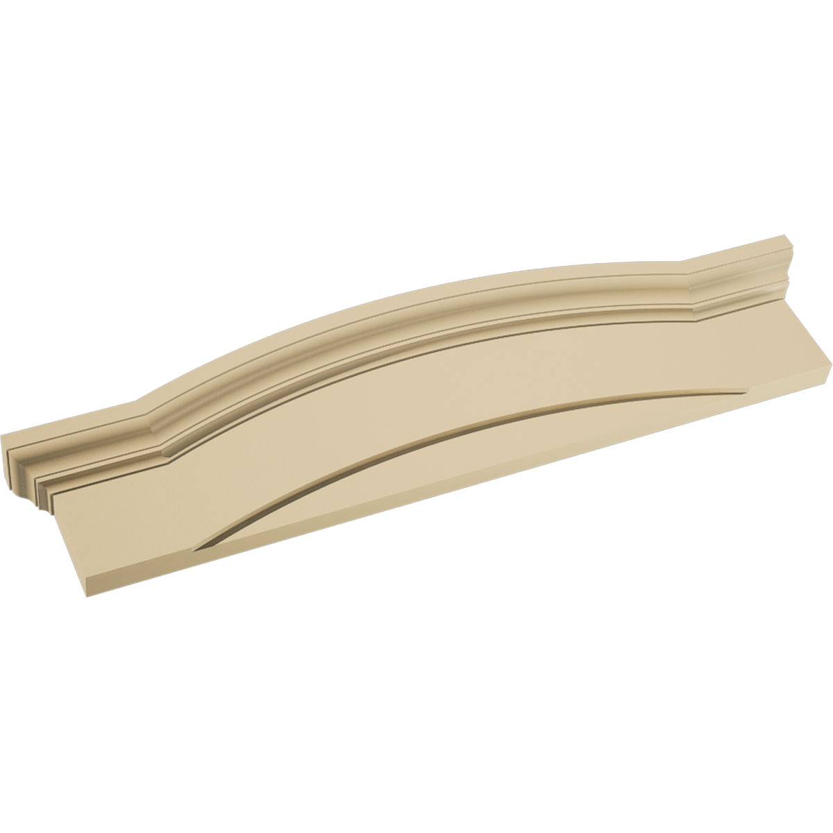 Signature Urethane Eyebrow Pediment with Colonial Revival Trim, 40