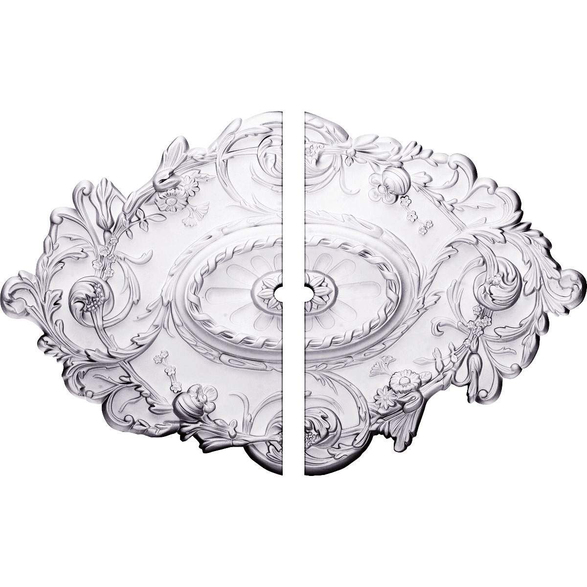 thumbnail image 2 of Ekena Millwork Jackson Ceiling Medallion 20" OD X 3-5/8" ID | Urethane Ceiling Decor Ready For Paint 2 of 10