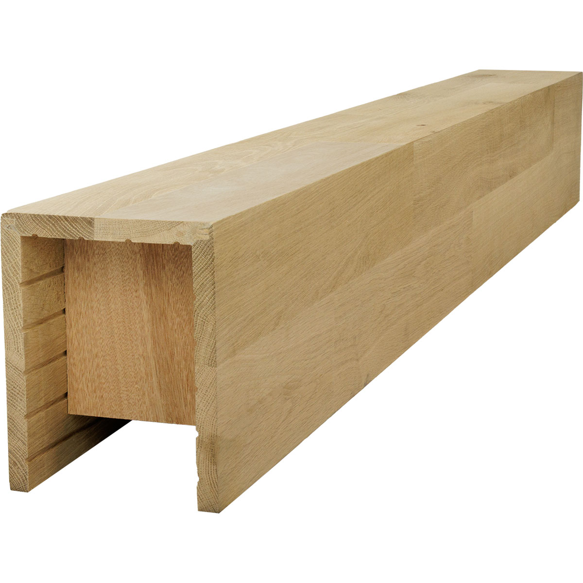 AmeriCraft Wood Smooth Beam, 3-Sided (U-Beam), 9 1/2