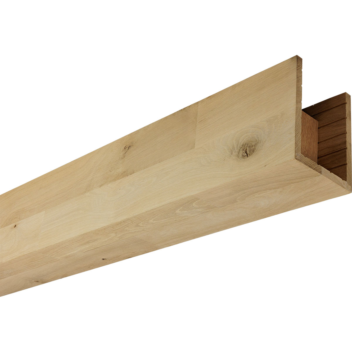 AmeriCraft Wood Smooth Beam, 3-Sided (U-Beam), 9 1/2