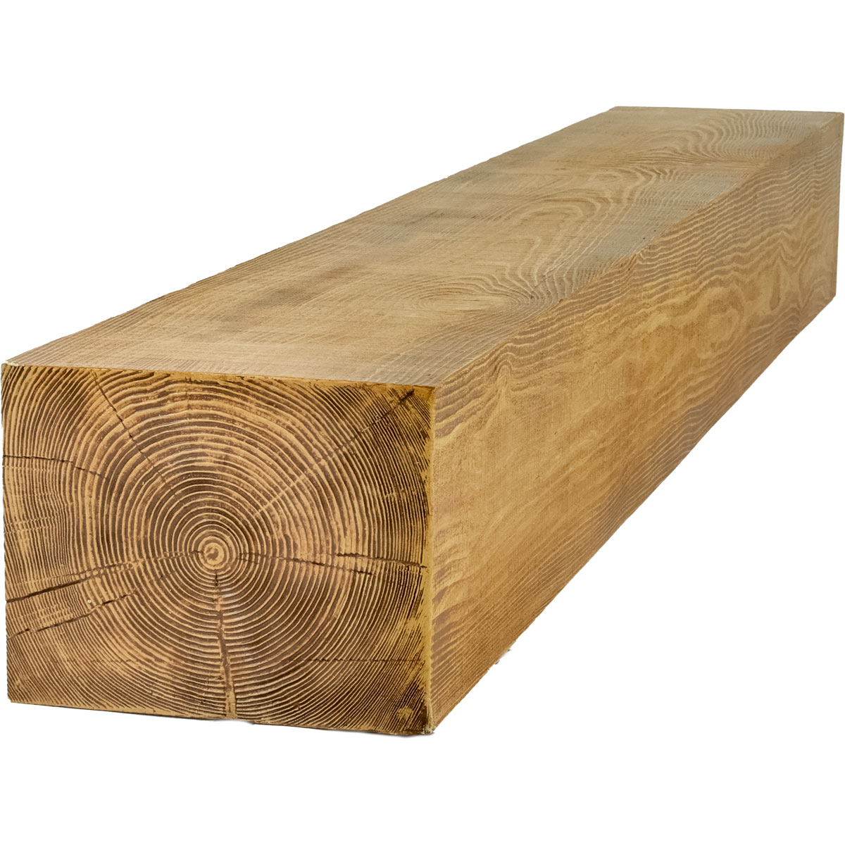 Heritage Timber Rustic Sawn Faux Wood Fireplace Mantel, 7 1/2