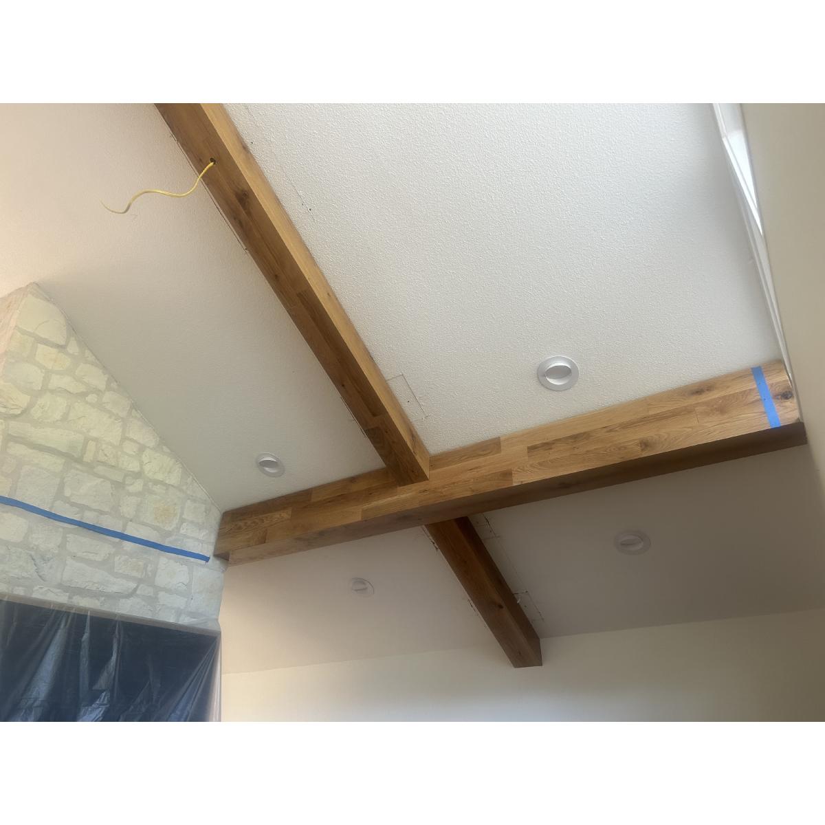 AmeriCraft Smooth Real Wood Beam, 3-Sided (U-Beam), 5 1/2