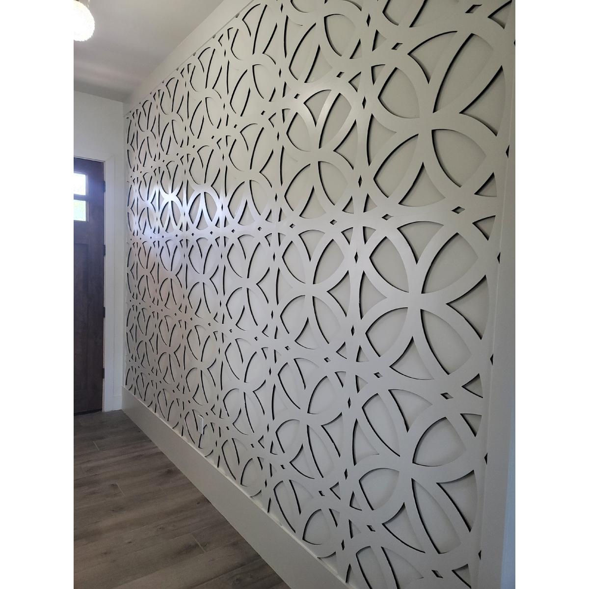 Barryton Decorative Fretwork Wood Wall Panels, Extra Small, 7 3/8