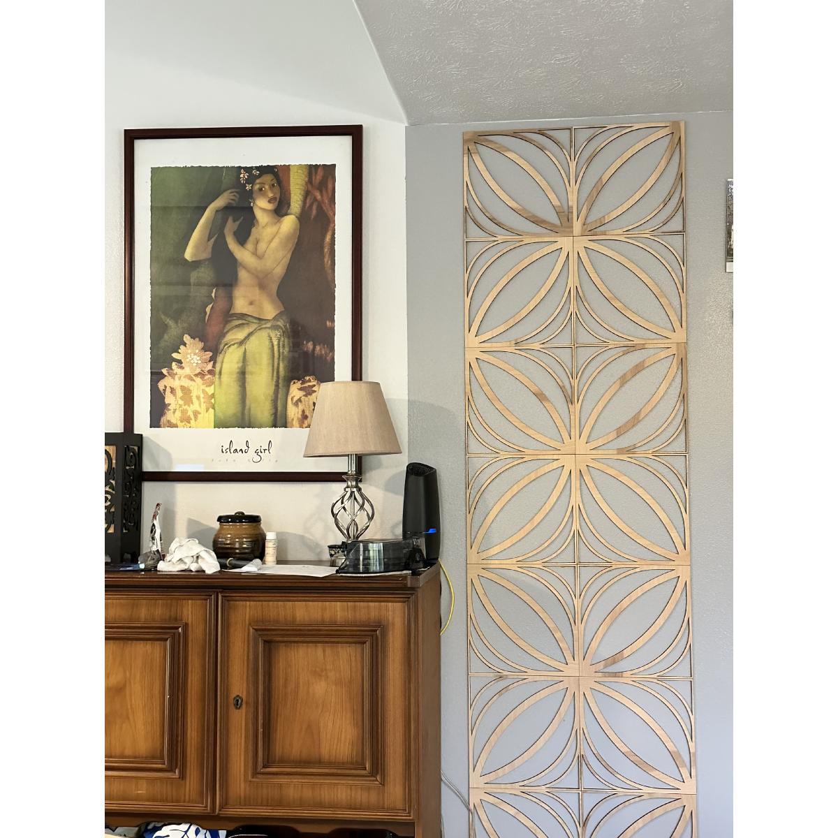 Otis Decorative Fretwork Wall Panels, Medium, 15 3/8
