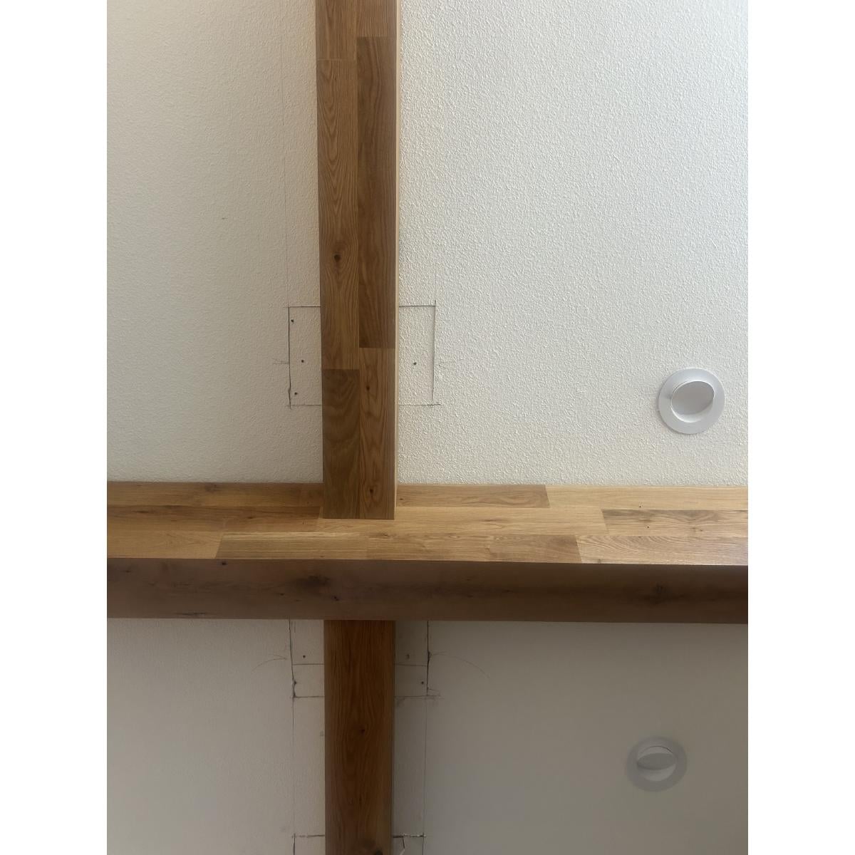 AmeriCraft Hand Hewn Real Wood, 3-Sided (U-Beam), 9 1/2