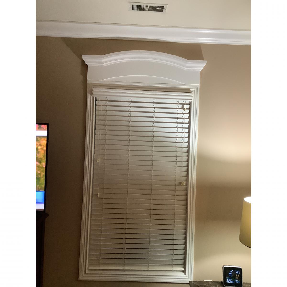 TrueCraft PVC Eyebrow Standard Pediment, 78